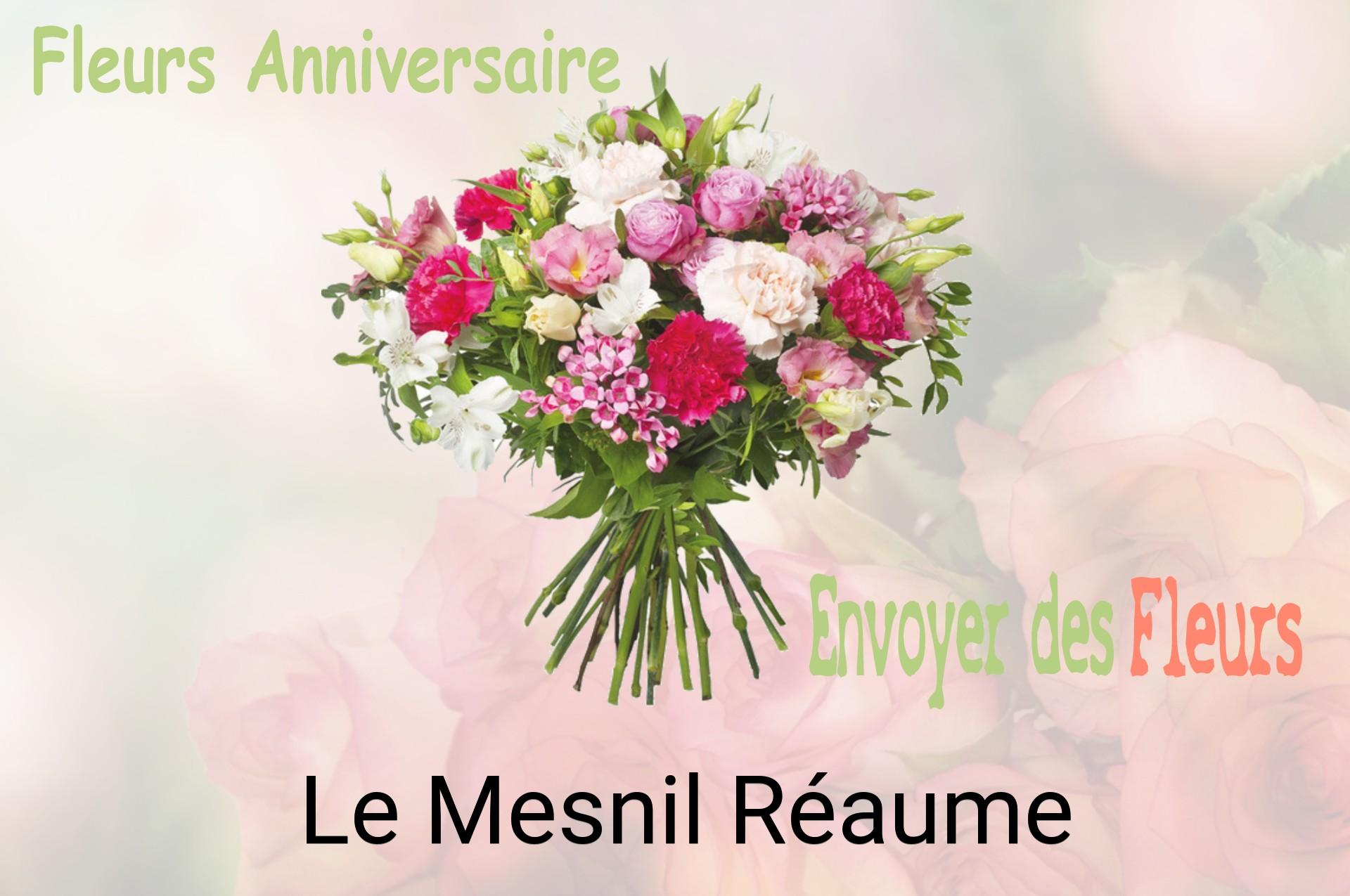 Bouquet de fleurs d’anniversaire livré à Le Mesnil-Réaume